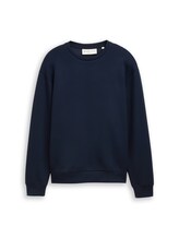 Selected, Basic scuba sweatshirt by Tom Tailor, blue