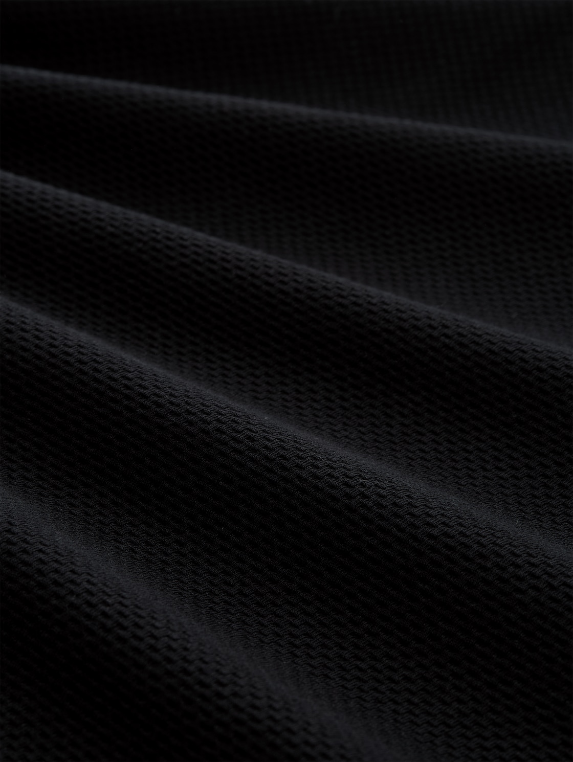 Bomberjacke aus Baumwolle - Black - Material-Ansicht