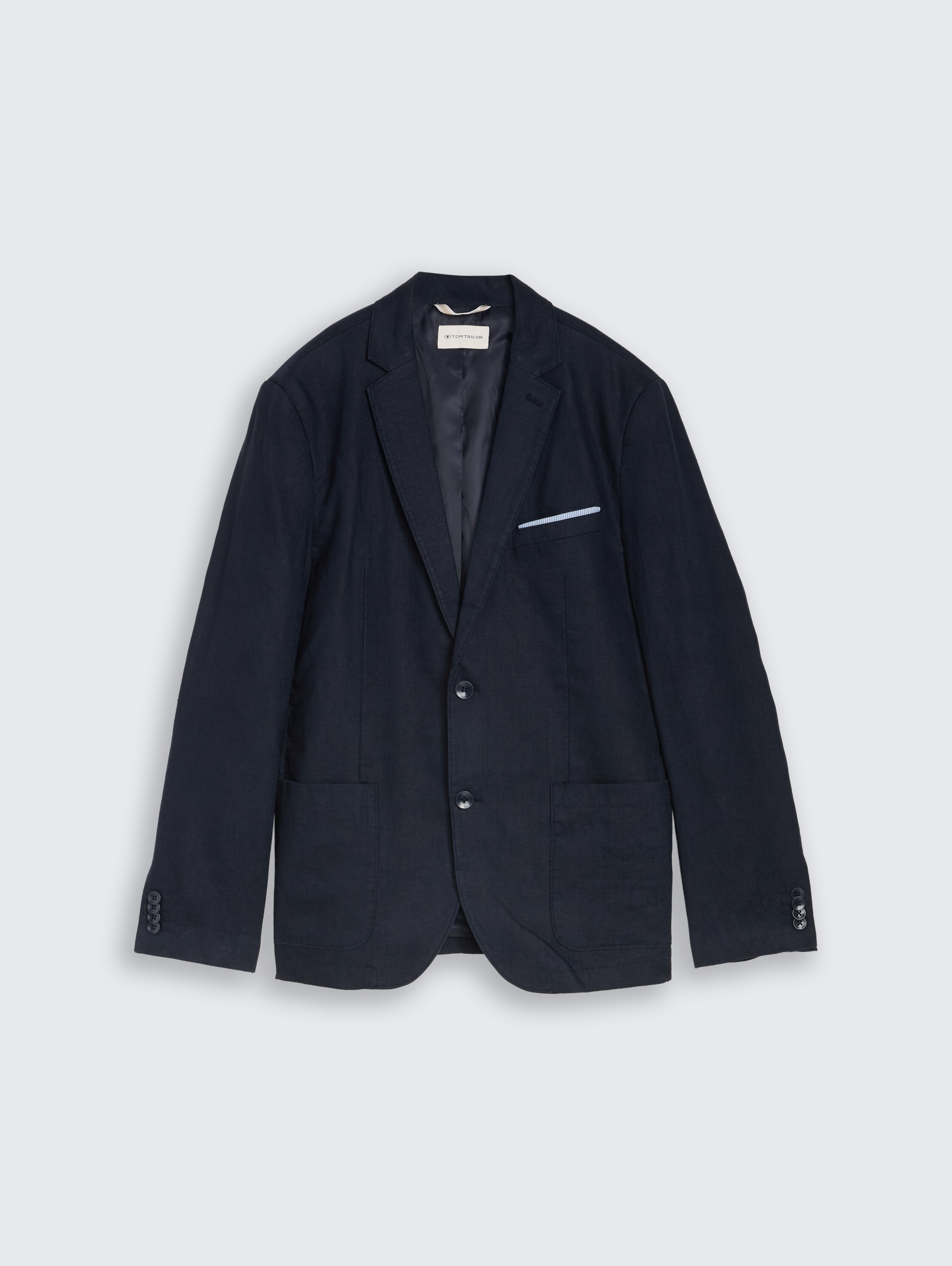 Linen jacket - sky_captain_blue_1 - 