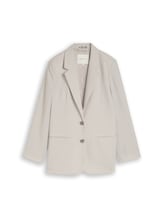 Ausgewählt, Regular Fit Blazer mit Paspeltaschen von Tom Tailor, grau