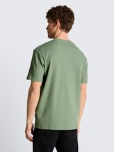 T-shirt à texture gaufrée - Sea Spray - Découpe Vue arrière du modèle