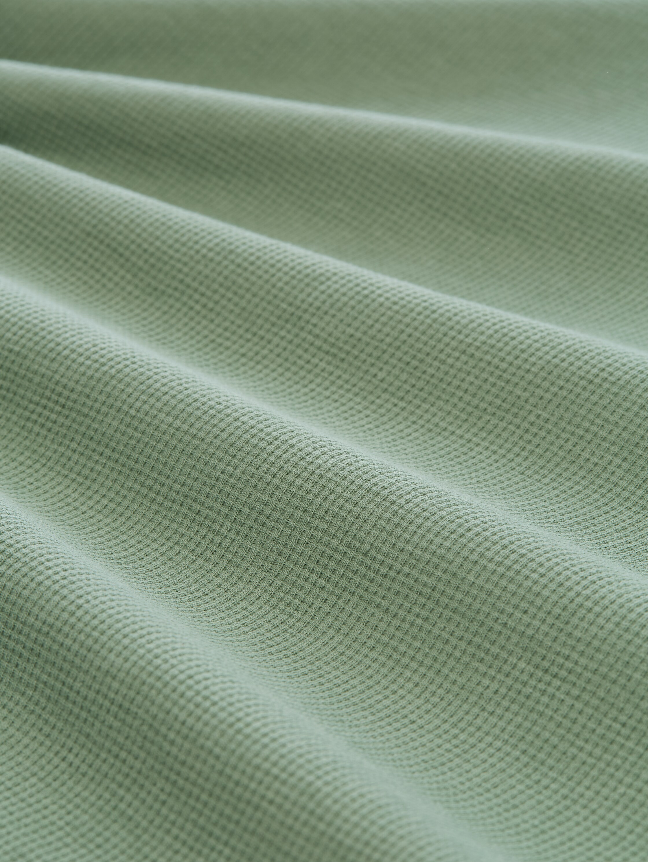 T-shirt with waffle texture - sea_spray - 