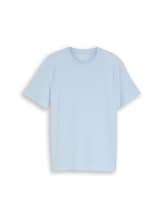 Nicht ausgewählt, T-Shirt mit Waffelstruktur von Tom Tailor, blau