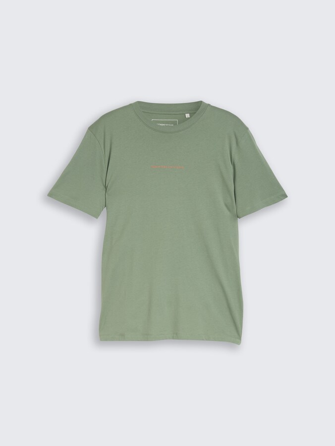 T-Shirt mit Rückenprint von Denim Male, Sea Spray