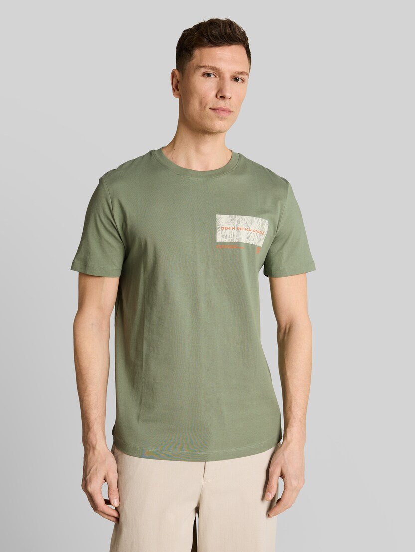 T-shirt met print door Denim Male, Sea Spray