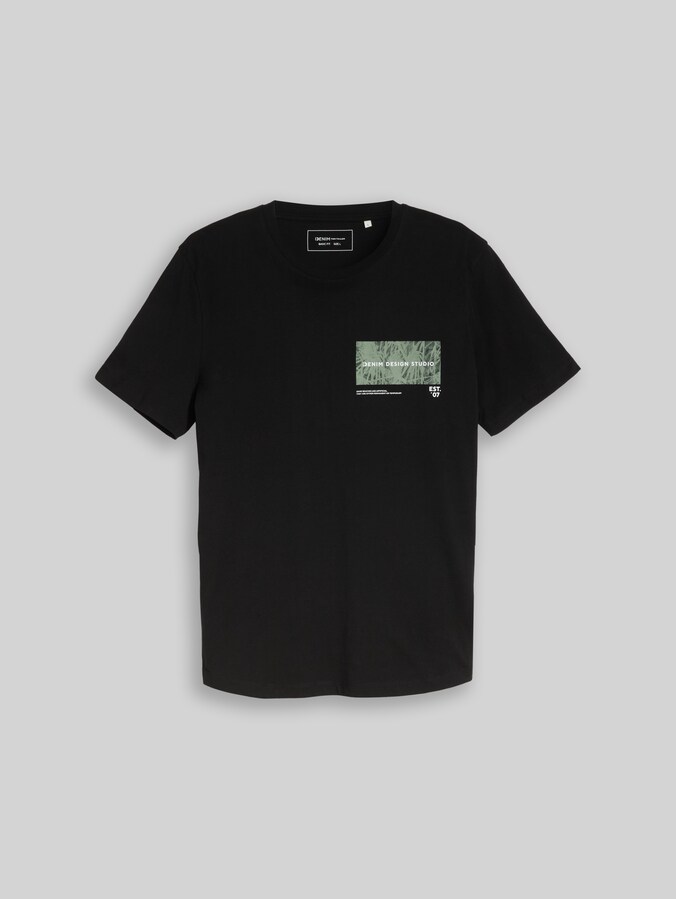 T-shirt Uomo TOM TAILOR Denim: Manica Corta, Vestibilità Comoda, Cotone