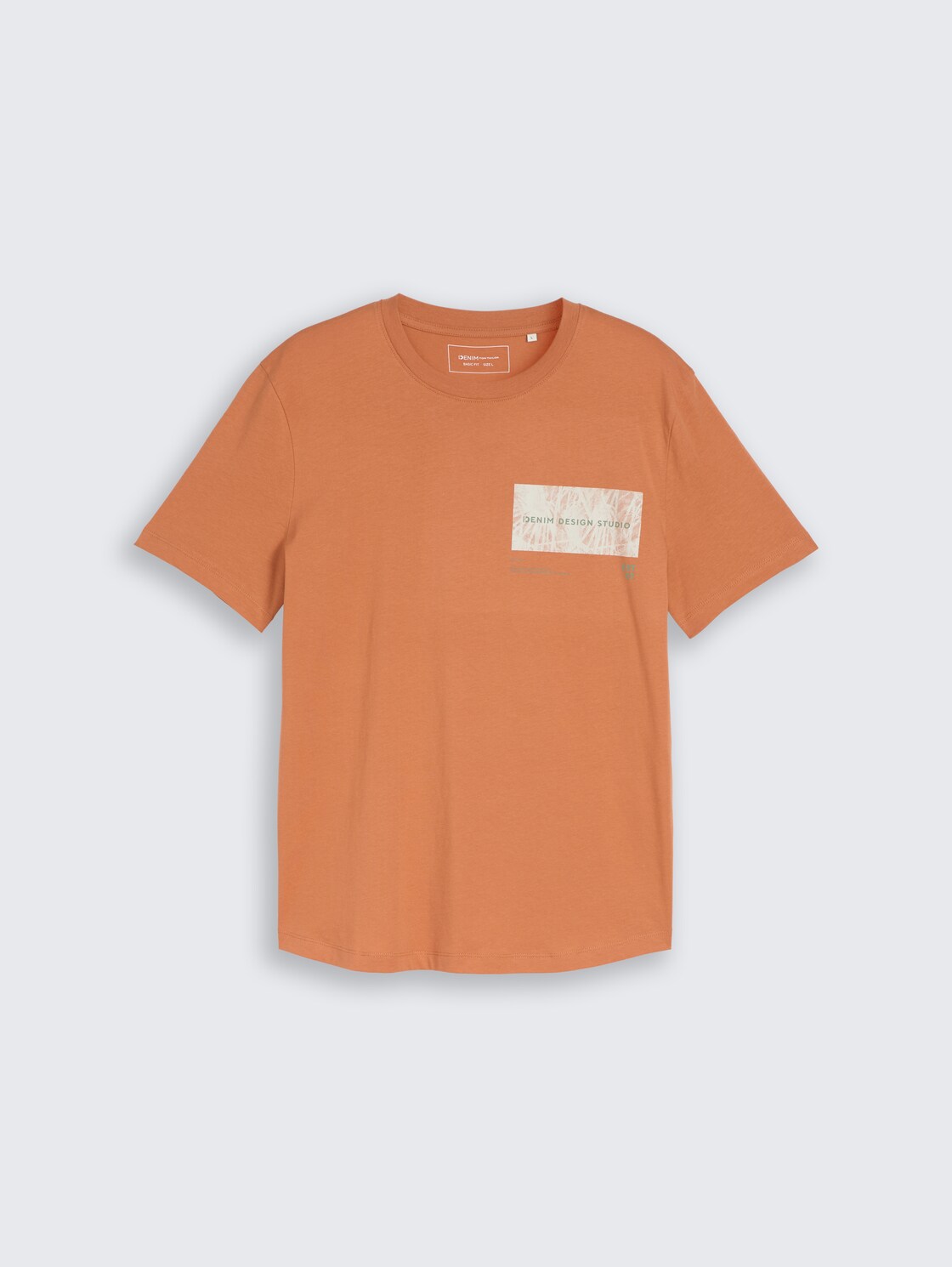 T-Shirt mit Print - faded copper orange - Vorder-Produkt-Ansicht