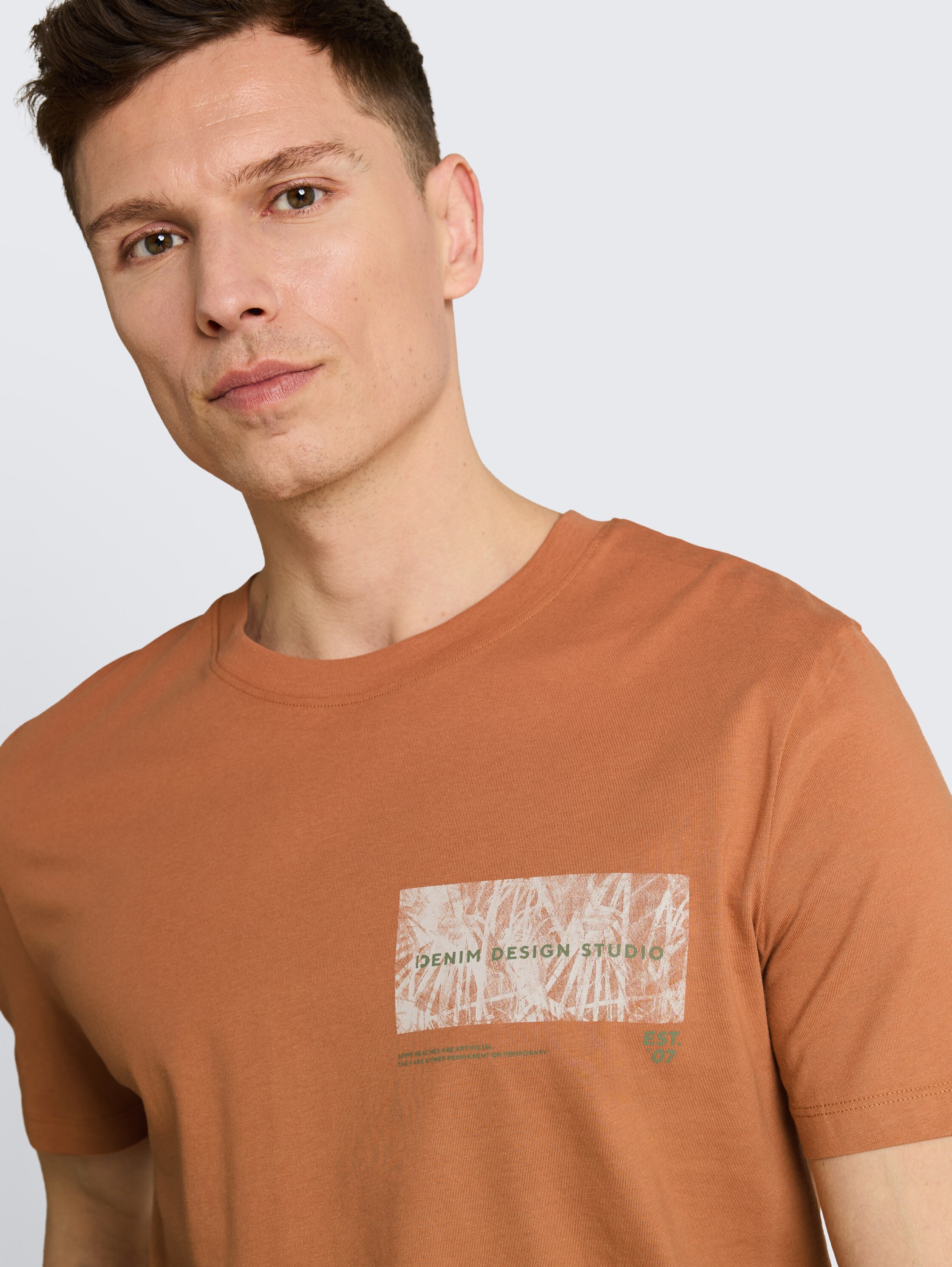 T-shirt met print - faded_copper_orange - 