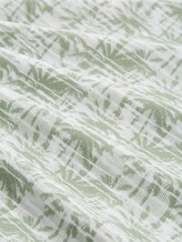 T-shirt à motif de palmier - sea spray stripy palm print - Vue de la matière