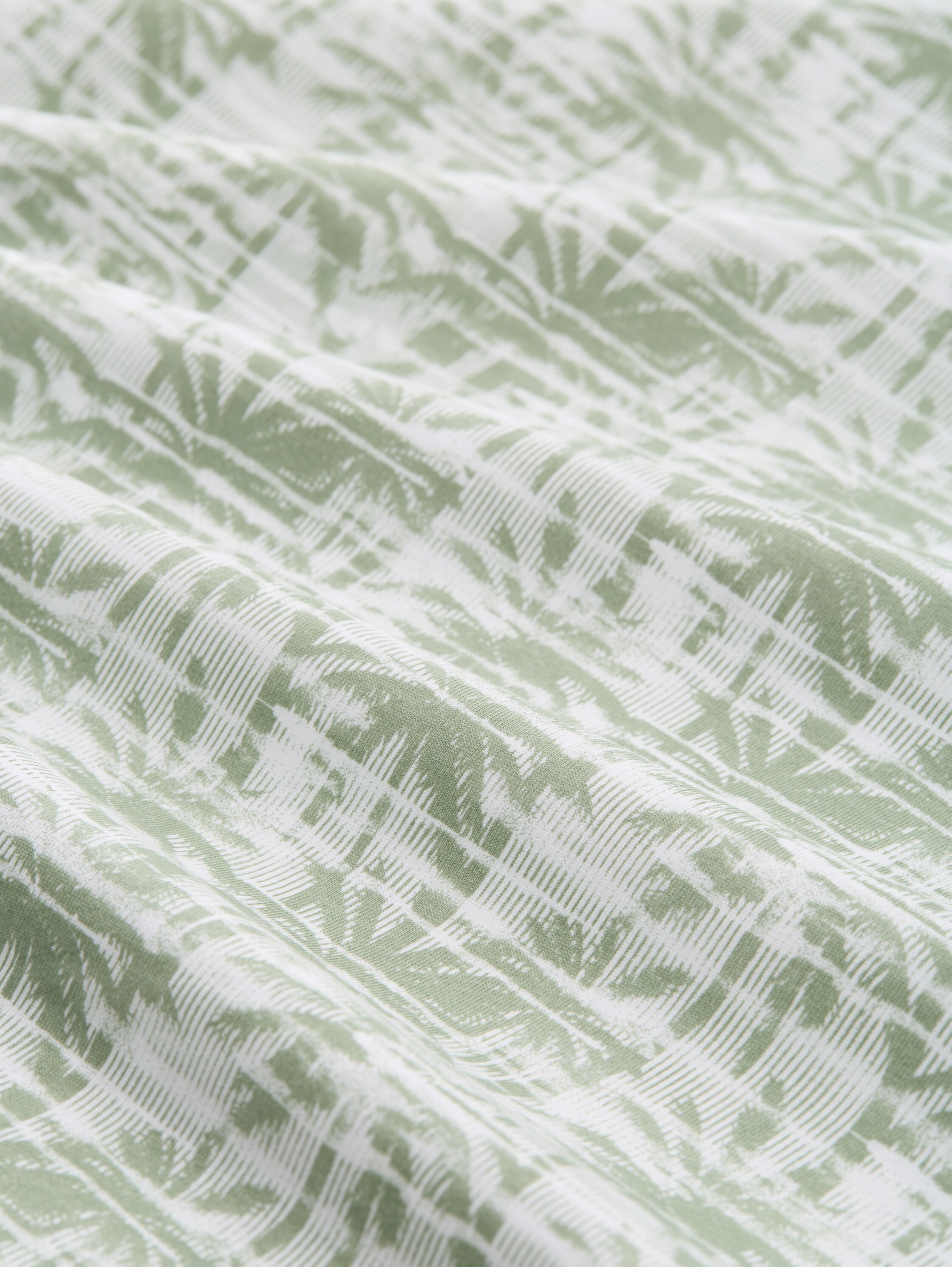 T-Shirt mit Palmenprint - sea_spray_stripy_palm_print - 