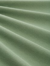 Henley T-Shirt mit Waffelstruktur - Sea Spray - Material-Ansicht