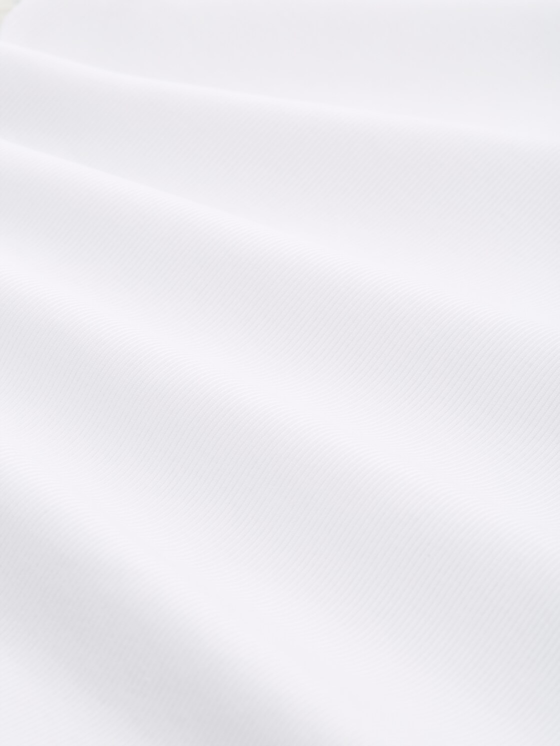 Basic Ripp Tanktop - White - Material-Ansicht