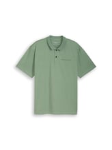 Nicht ausgewählt, Relaxed Fit Poloshirt aus Baumwolle von Tom Tailor, grün