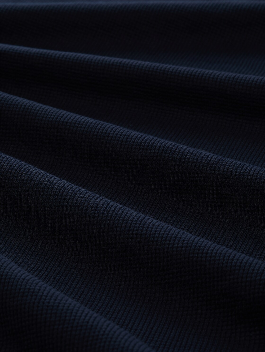 Relaxed Fit Resort Poloshirt mit Waffelstruktur - sky captain blue