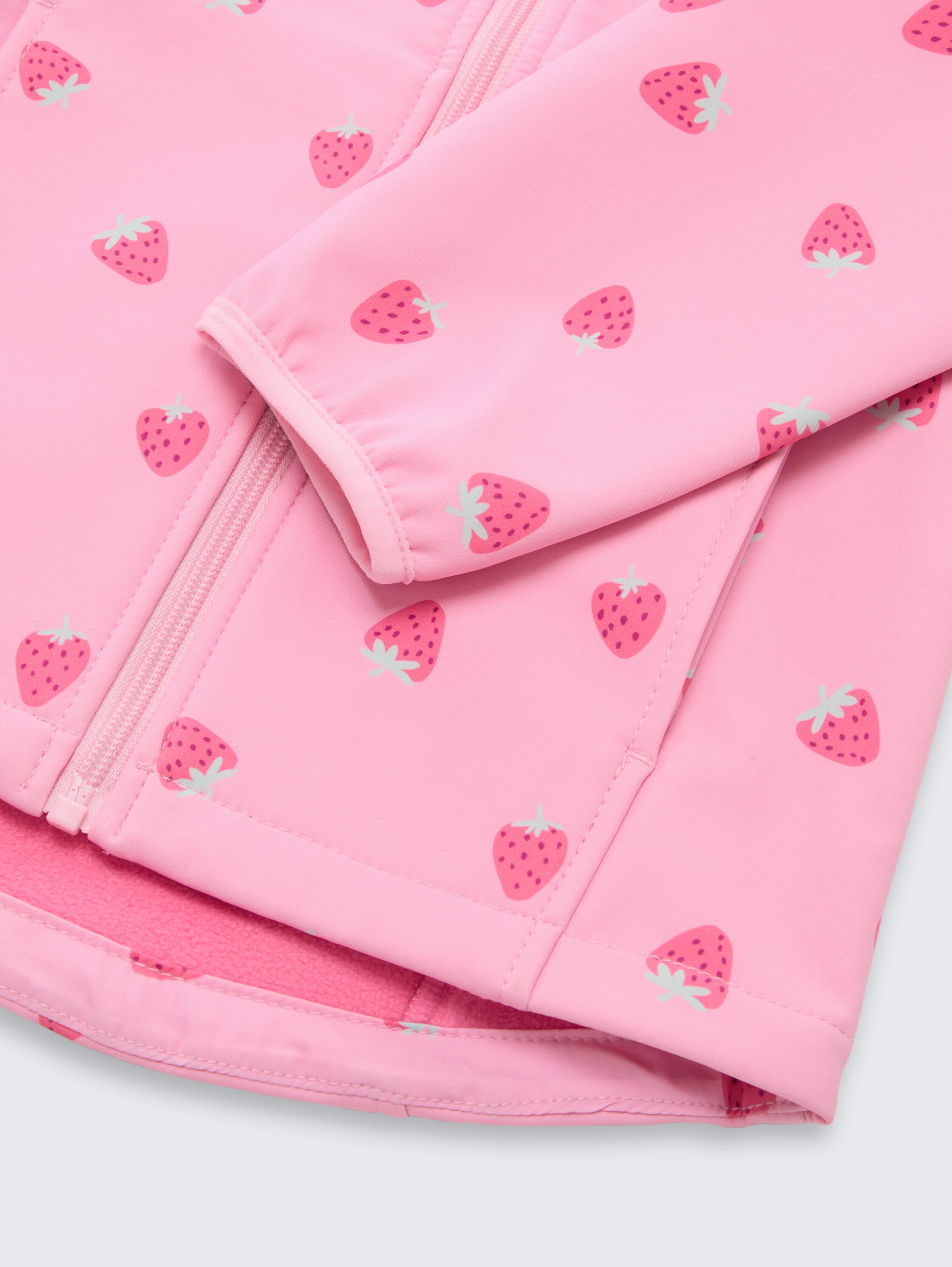 Softshell Jacke mit Allover-Print - big_pink_strawberry_print - 