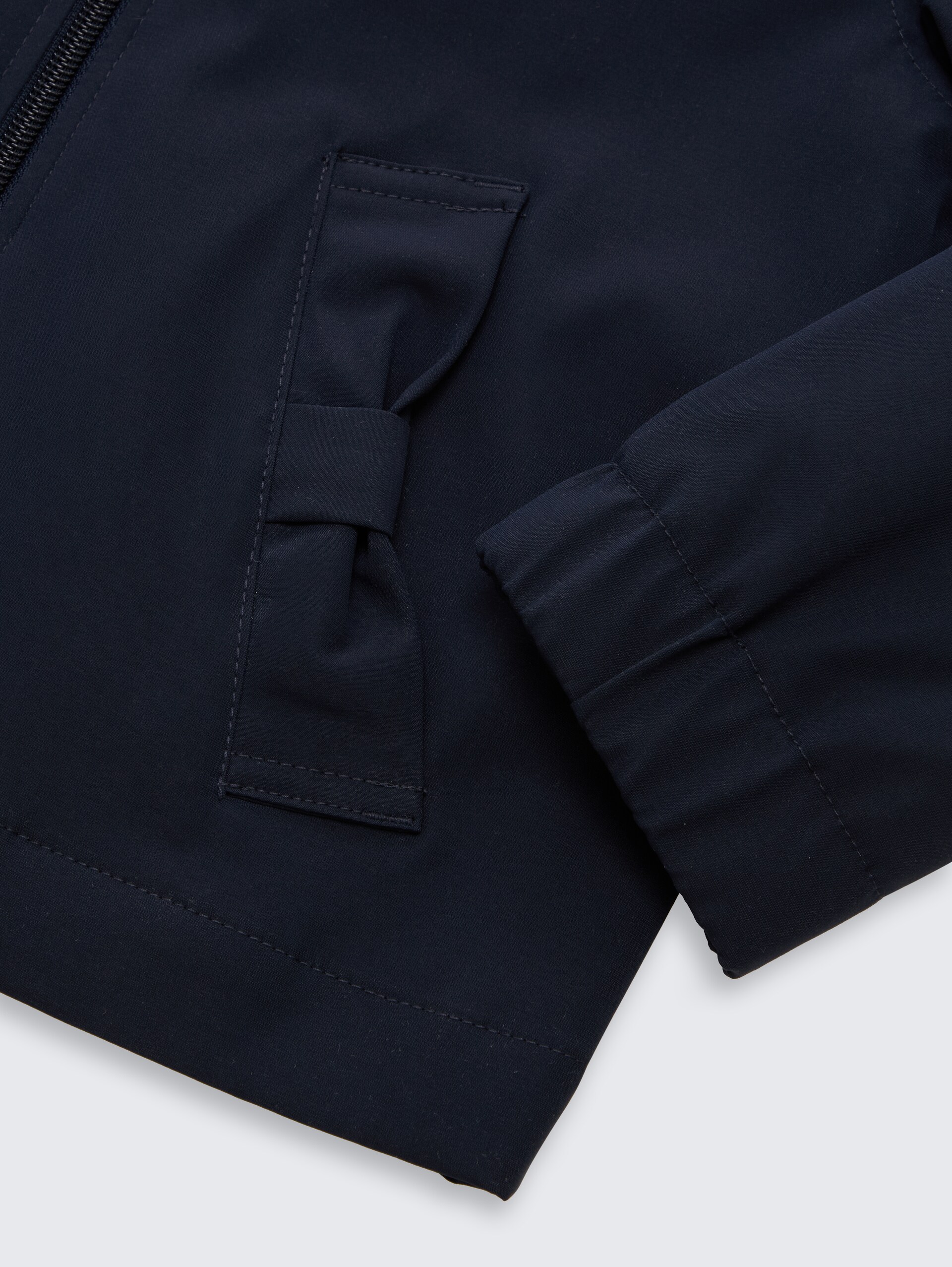 Sommer-Parka mit wasserabweisender Funktion - sky captain blue - Detail-Model-Ansicht