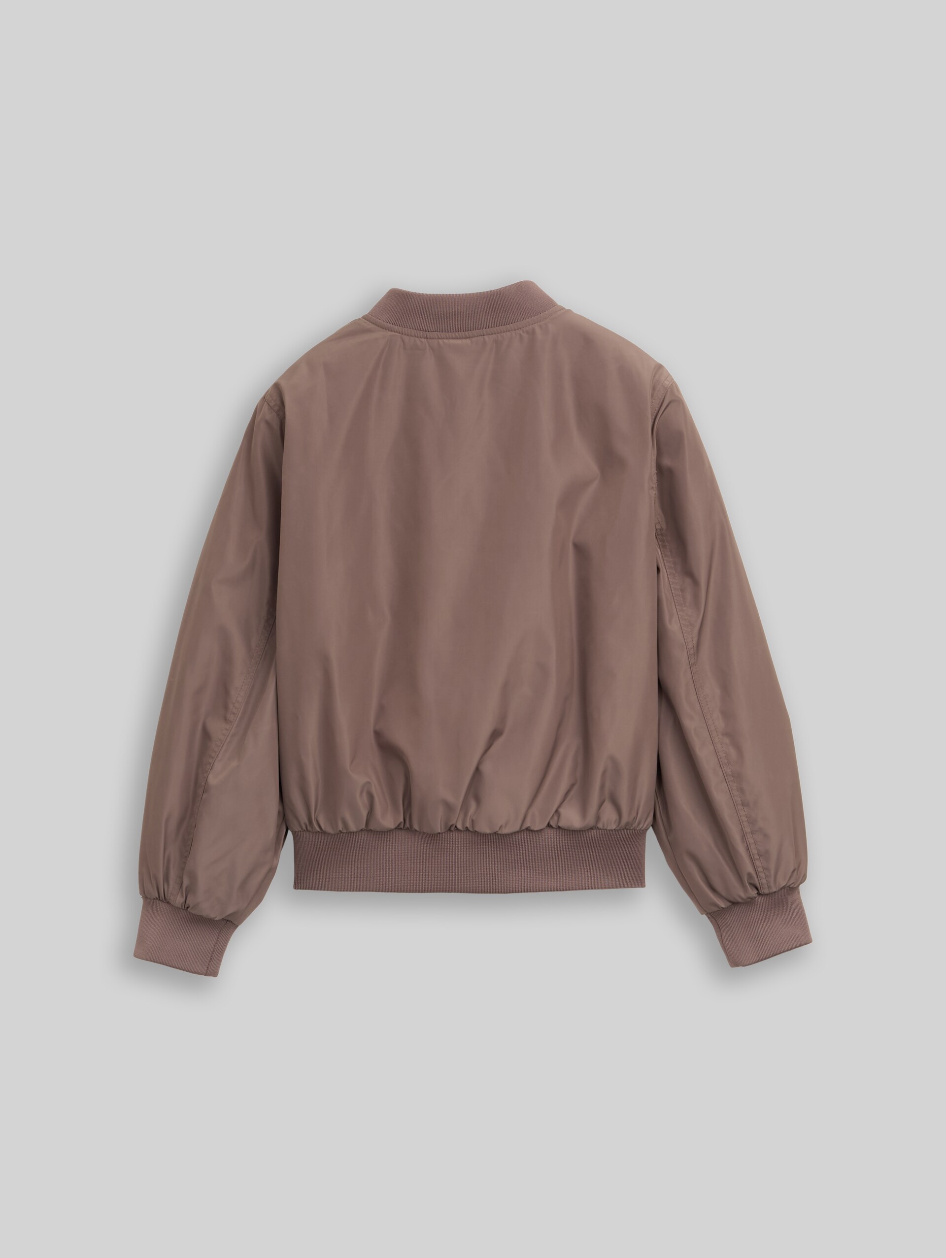 Bomber jacket with water-repellent function - rusty brown