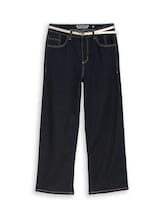 Ausgewählt, TTNELMA CULOTTE Stretch Jeans mit Gürtel von Tom Tailor, blau