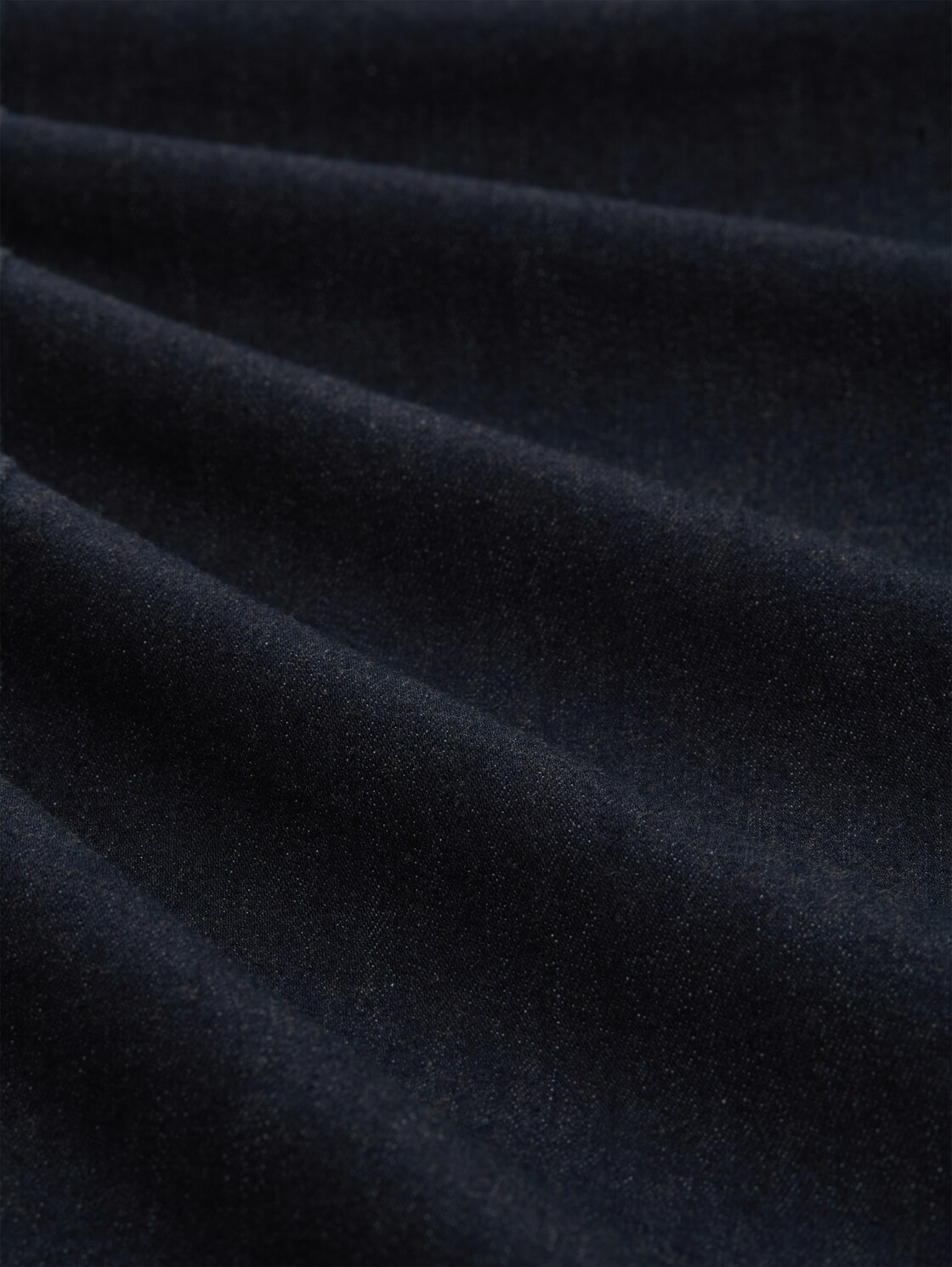 TTNELMA CULOTTE Stretch Jeans mit Gürtel - Clean Rinsed Blue Denim - Material-Ansicht