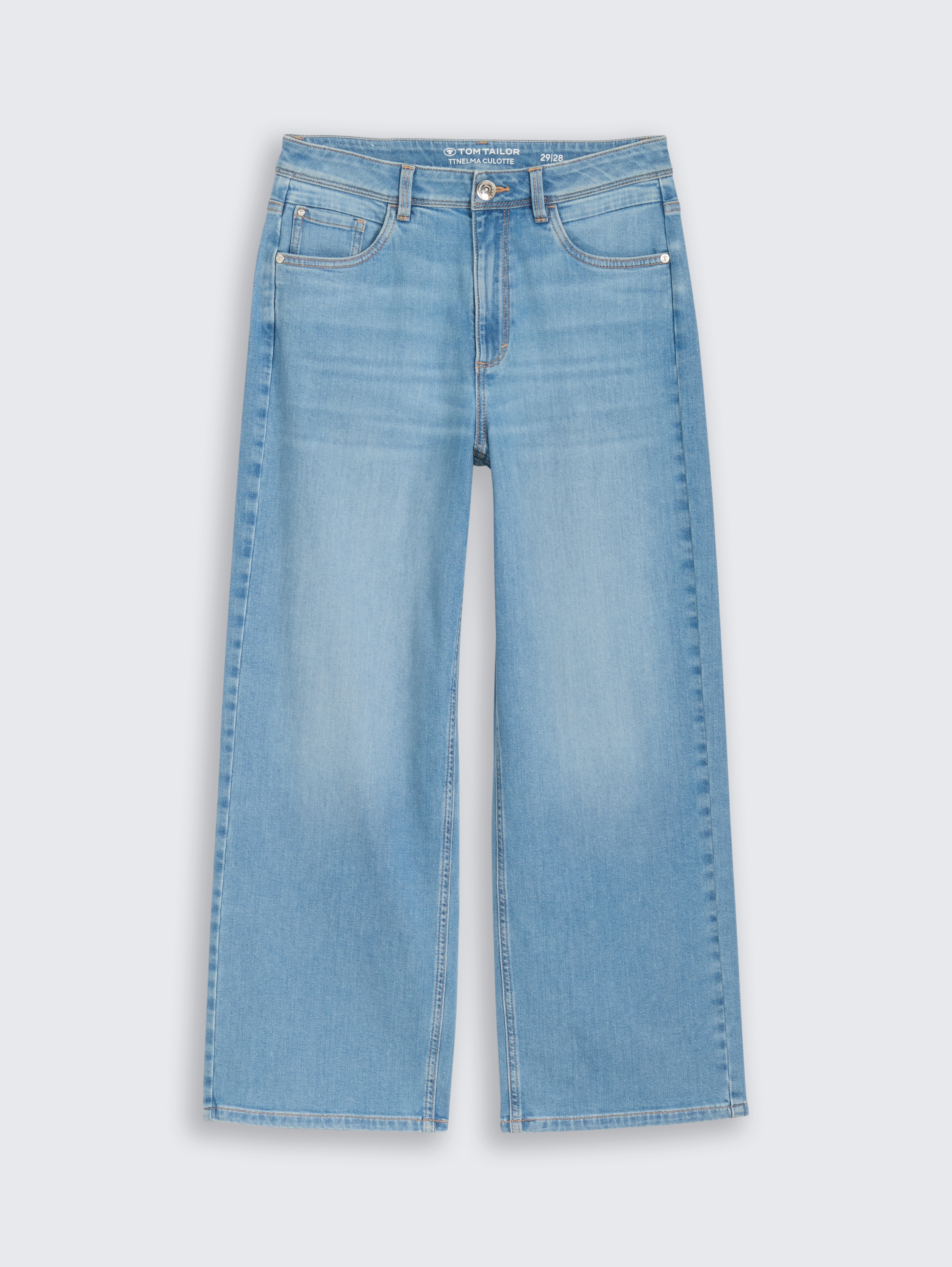 TTNELMA CULOTTE Jeans von Women, Clean Light Stone Blue Denim