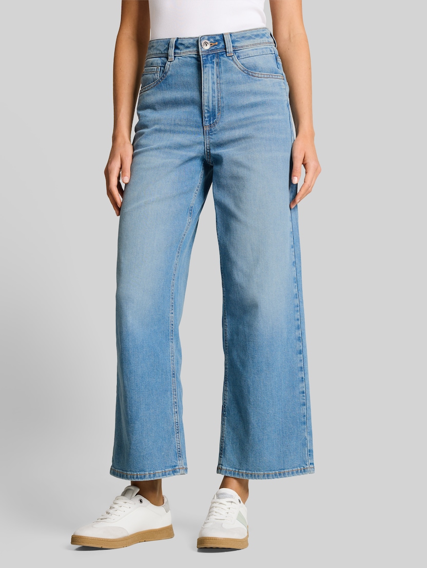 TTNELMA CULOTTE Jeans von Women, Clean Light Stone Blue Denim
