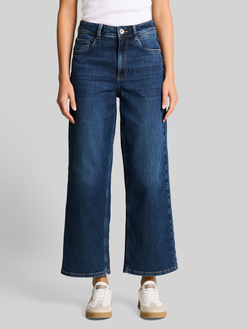 TTNELMA CULOTTE Jeans von Women, mid stone bright blue denim