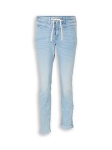 Nicht ausgewählt, TTMAYA TAPERED Stretch Jeans mit Kordelzug von , blau