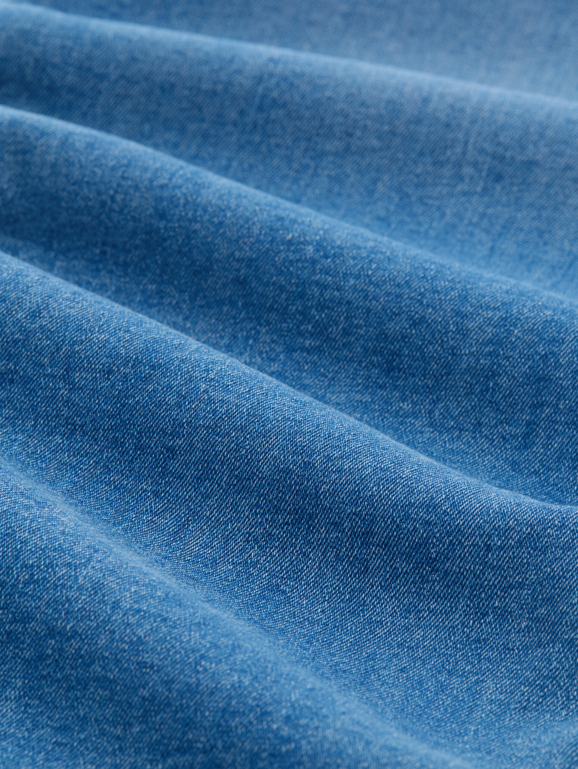 TTMAYA TAPERED stretch denim with drawstring - bright blue denim - Material view