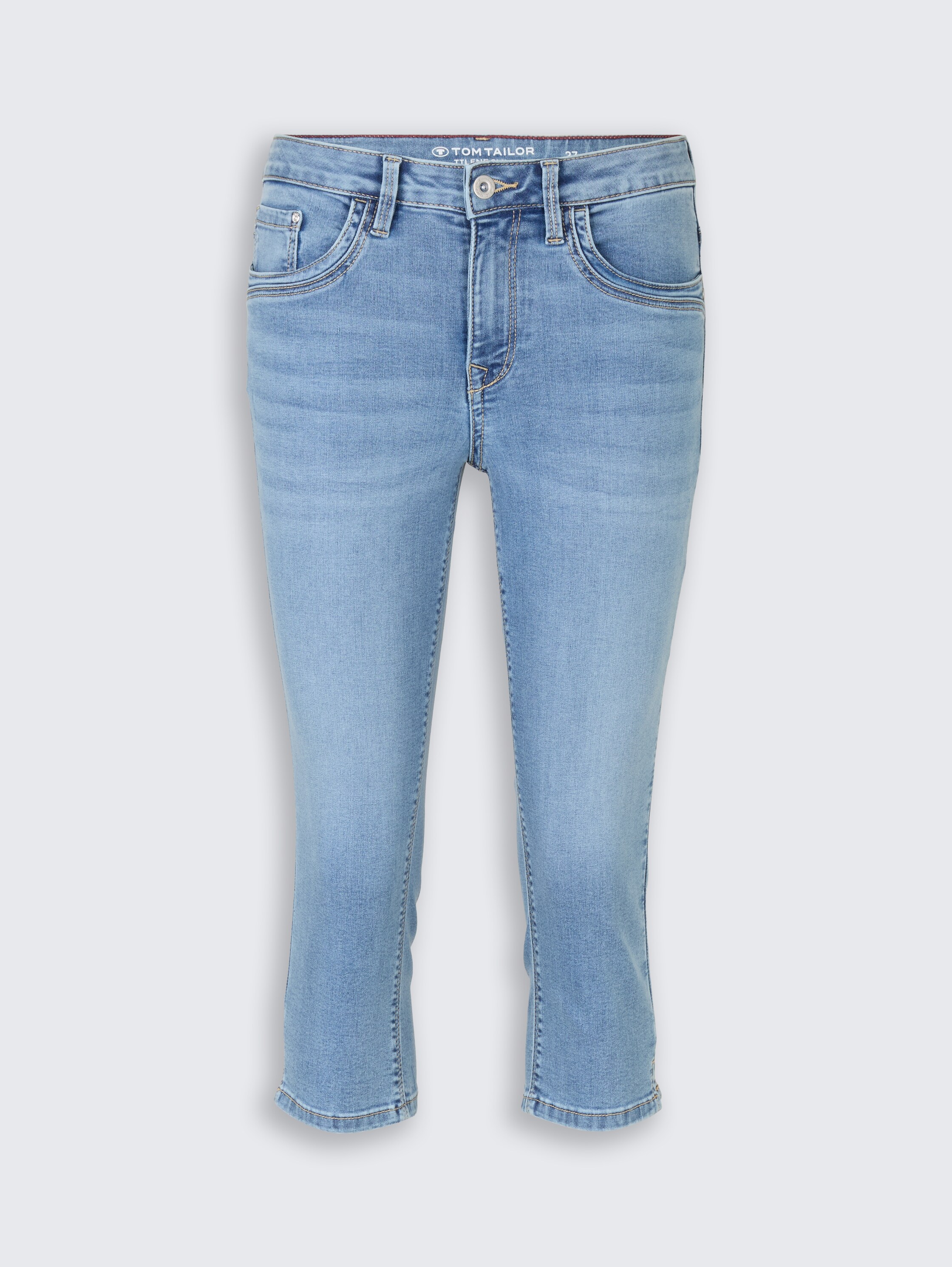 TTLENE SLIM capri-jeans met veel stretch - clean_light_stone_blue_denim - 