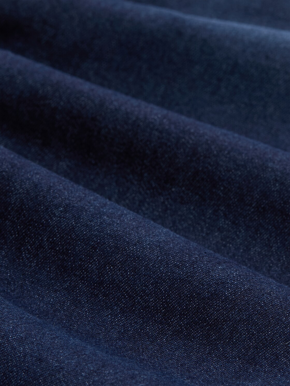 TTLENE SLIM Capri Jeans mit hohem Stretch - Clean Rinsed Blue Denim - Material-Ansicht