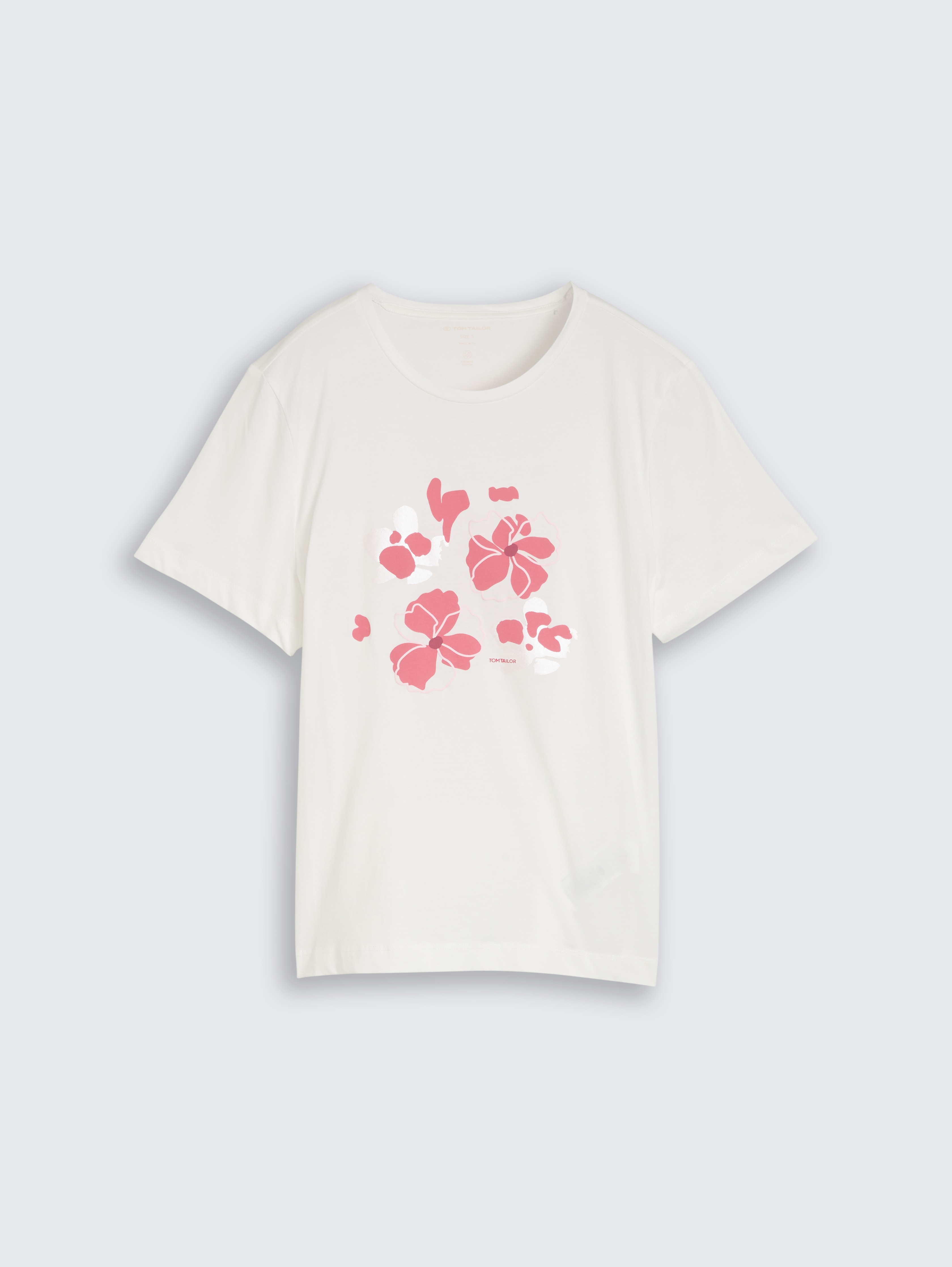 T-shirt met print door Women, Whisper White