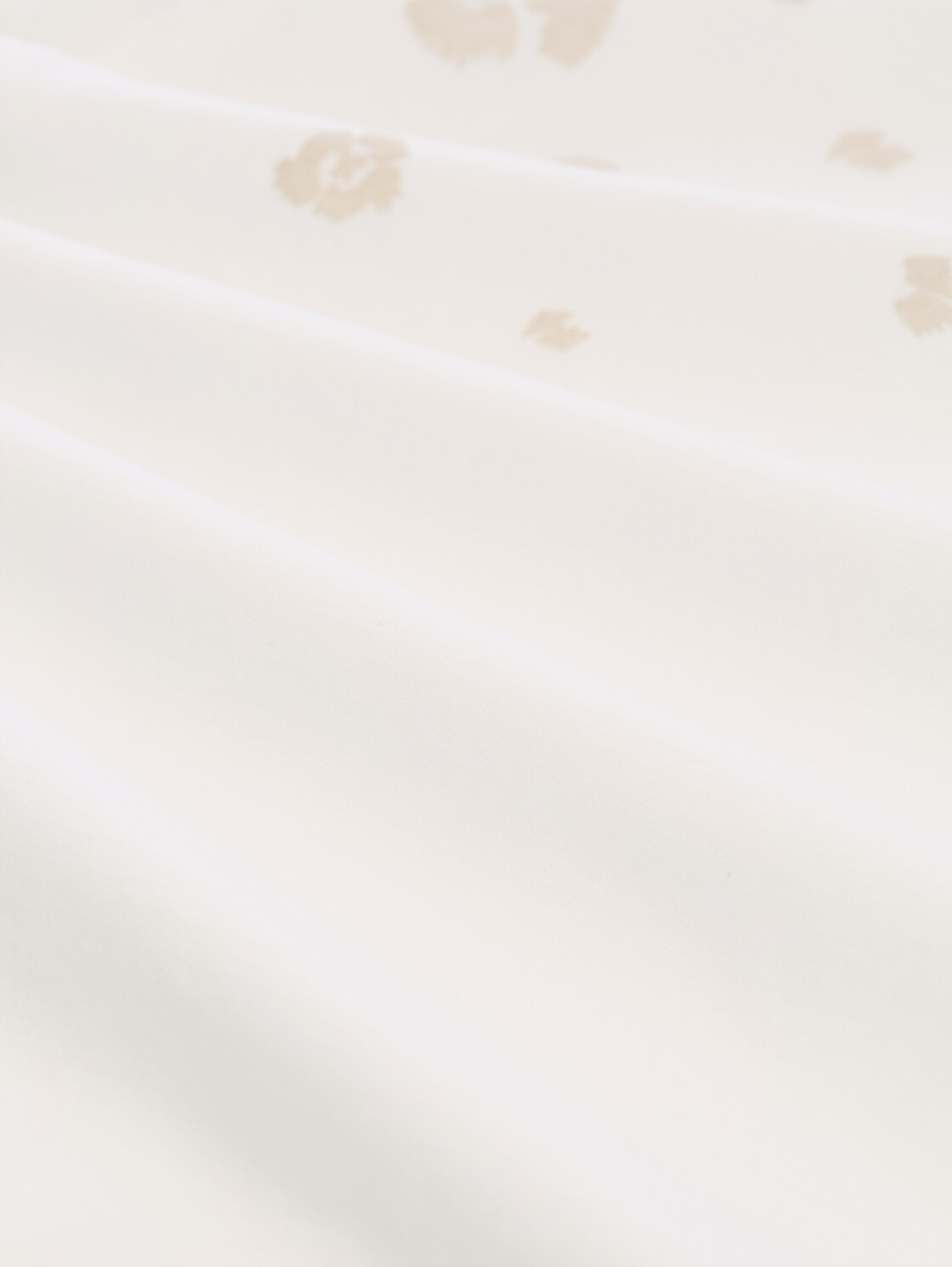 T-Shirt mit Print - Soft Clear White - Material-Ansicht