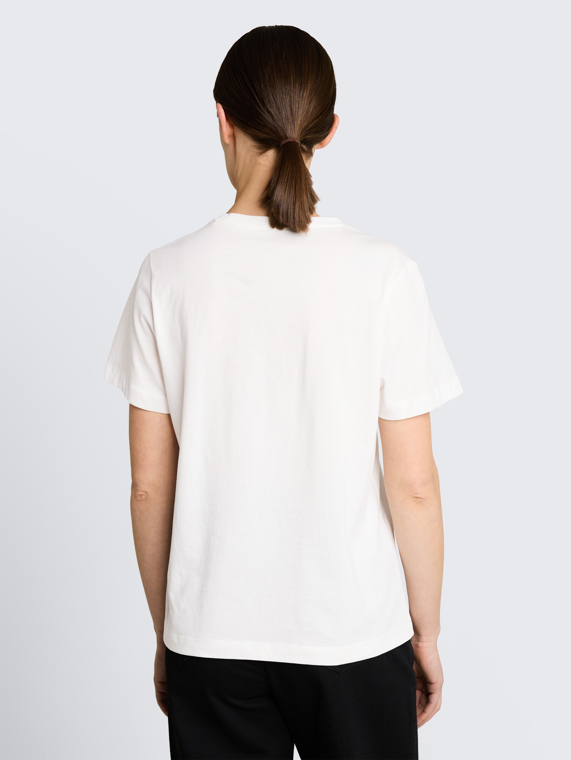 T-shirt imprimé - Dove White - Découpe Vue arrière du modèle