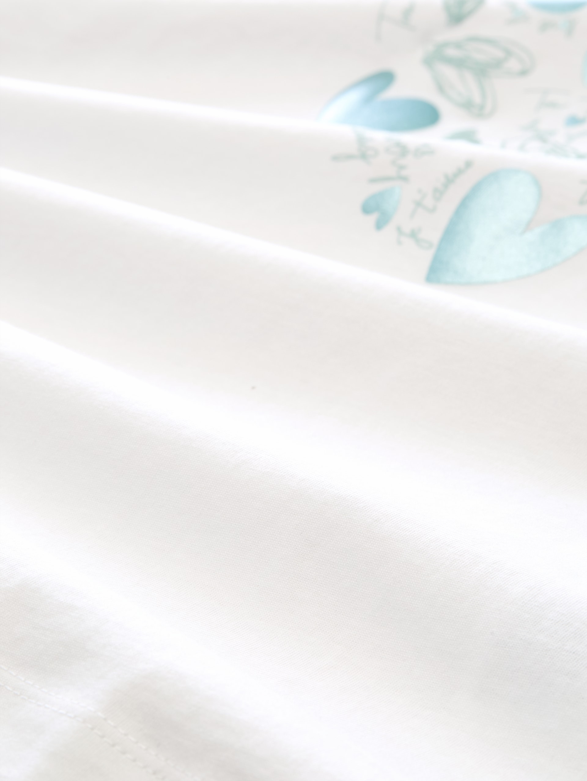 T-shirt imprimé - Dove White - Vue de la matière