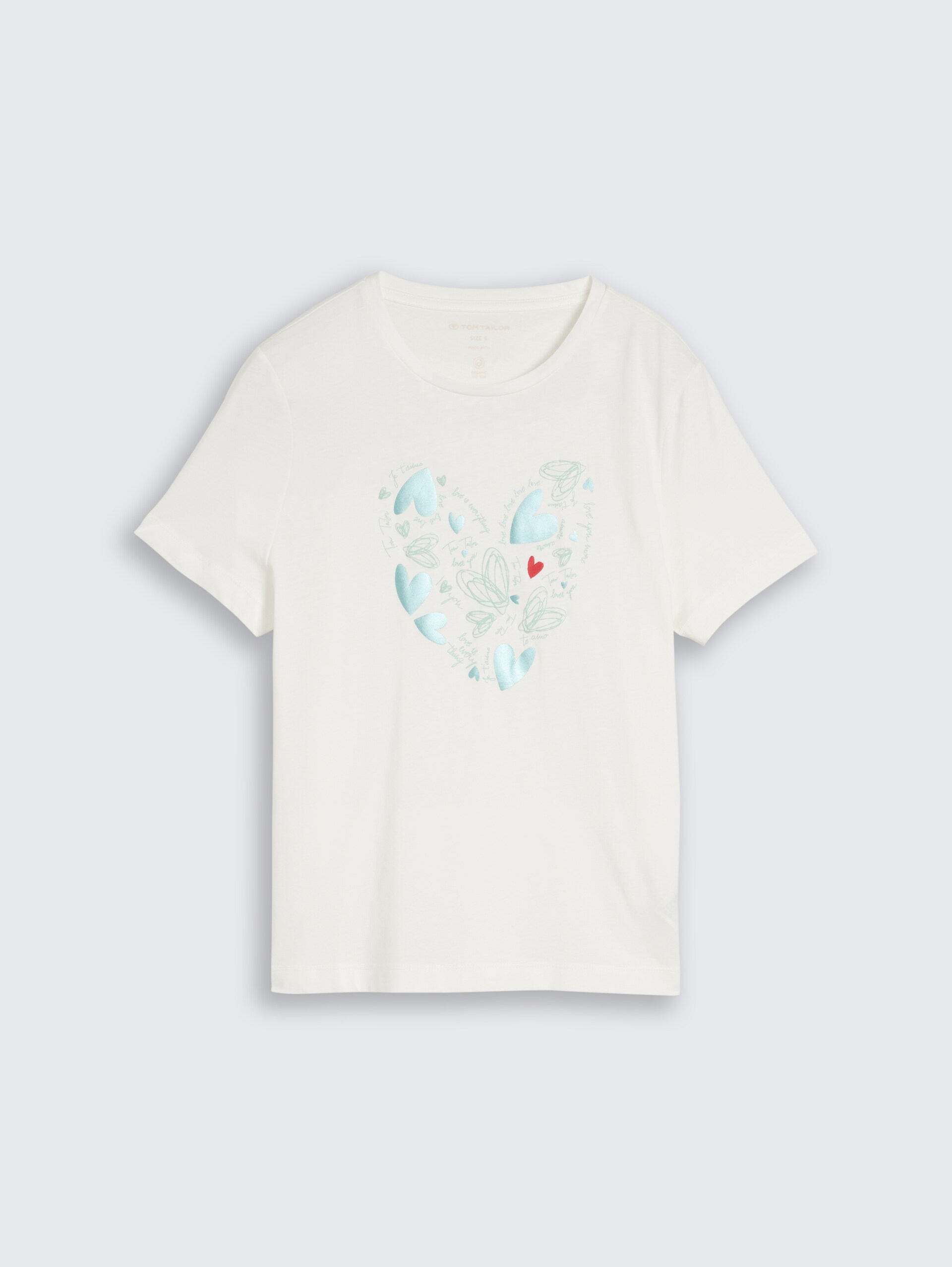 T-shirt imprimé - Dove White - Vue de face du produit