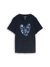 Niet geselecteerd, T-shirt met print door Tom Tailor, blauw