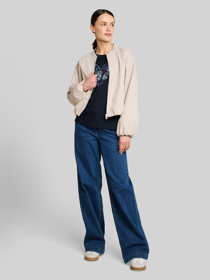 T-shirt met print door Women, Real Navy Blue