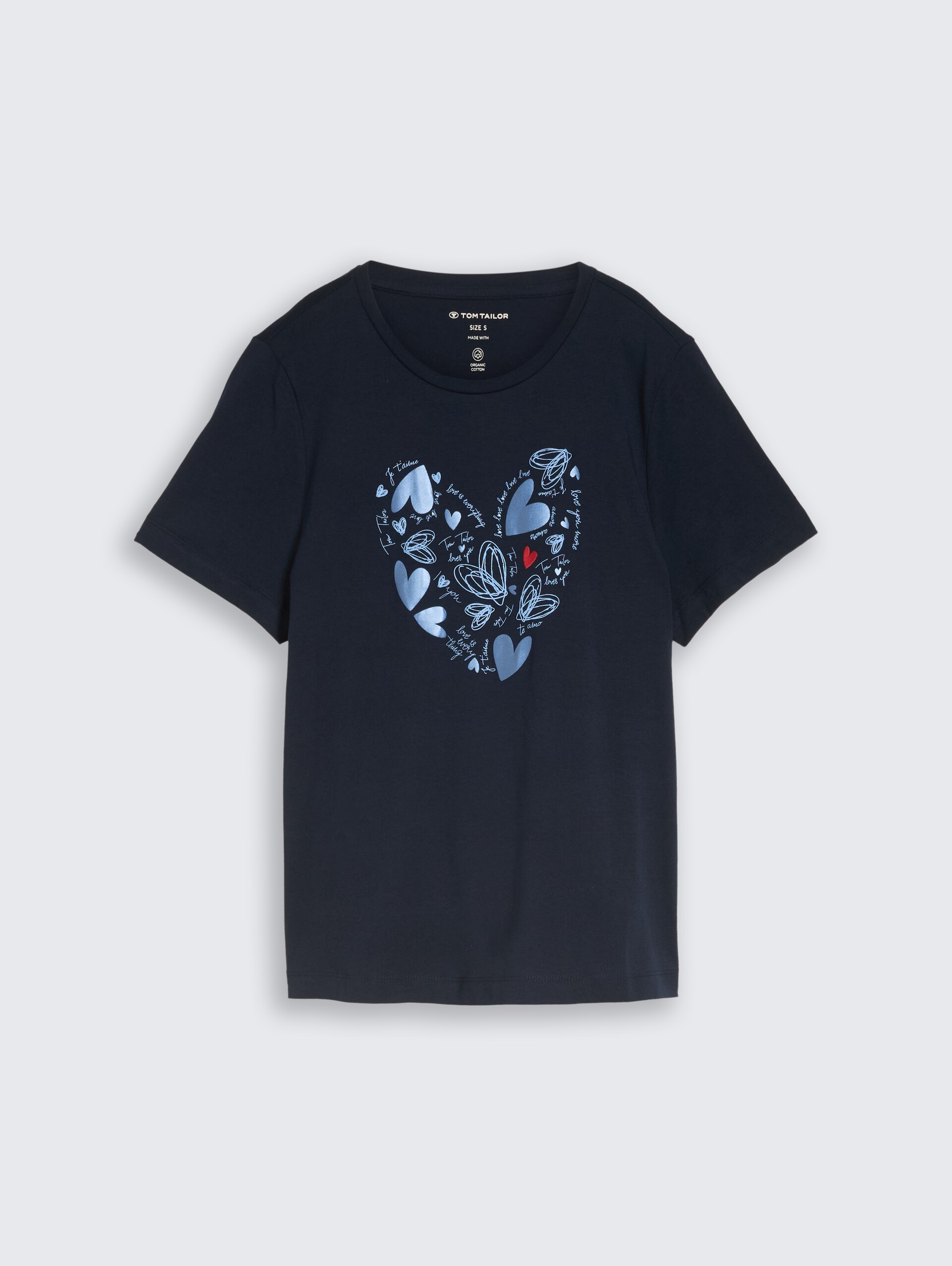 T-shirt imprimé - Real Navy Blue - Vue de face du produit