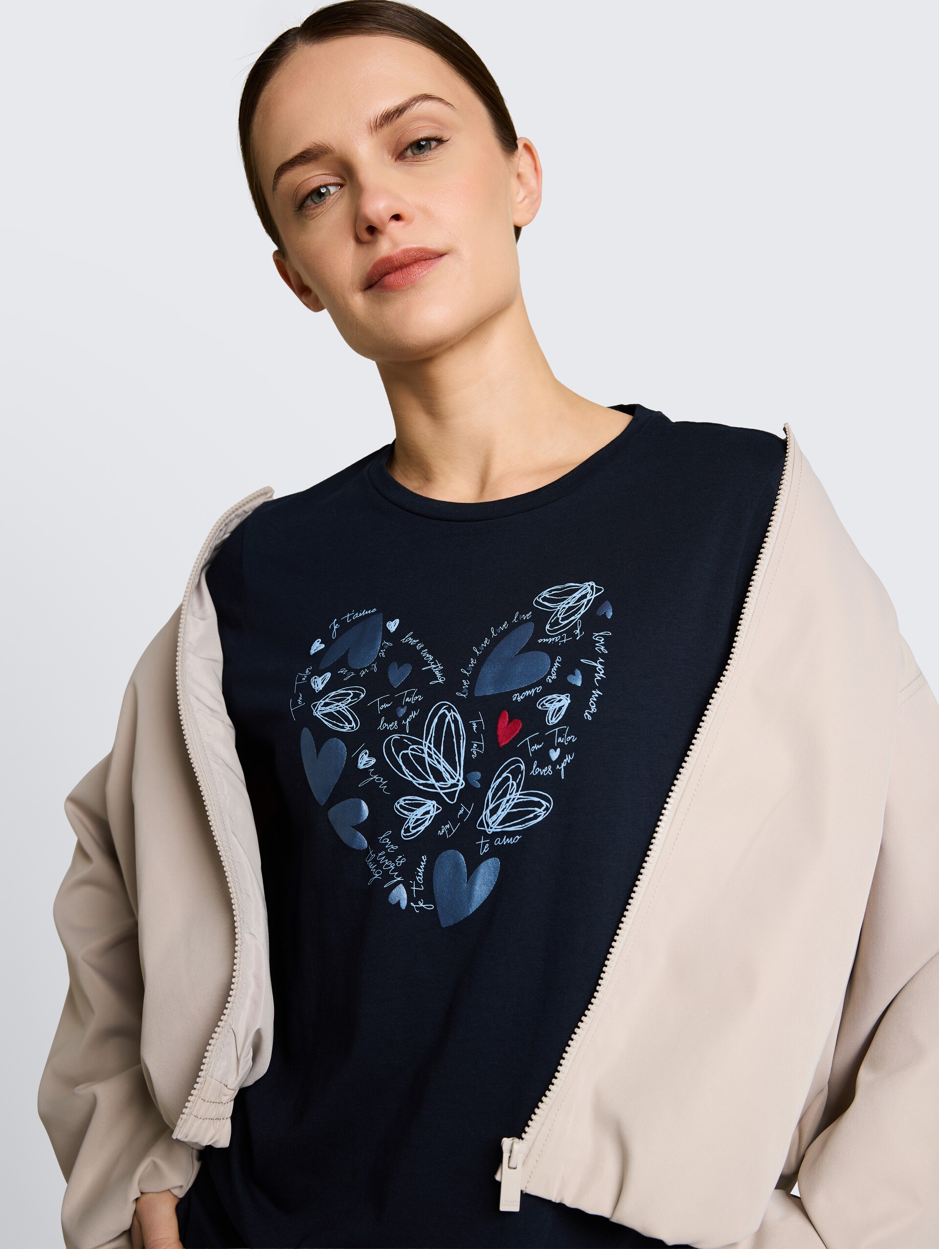 T-shirt imprimé - Real Navy Blue - Vue détaillée du modèle
