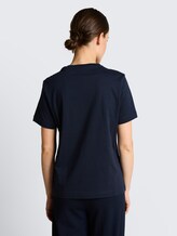 Tee shirt avec imprimé - sky captain blue - Découpe Vue arrière du modèle