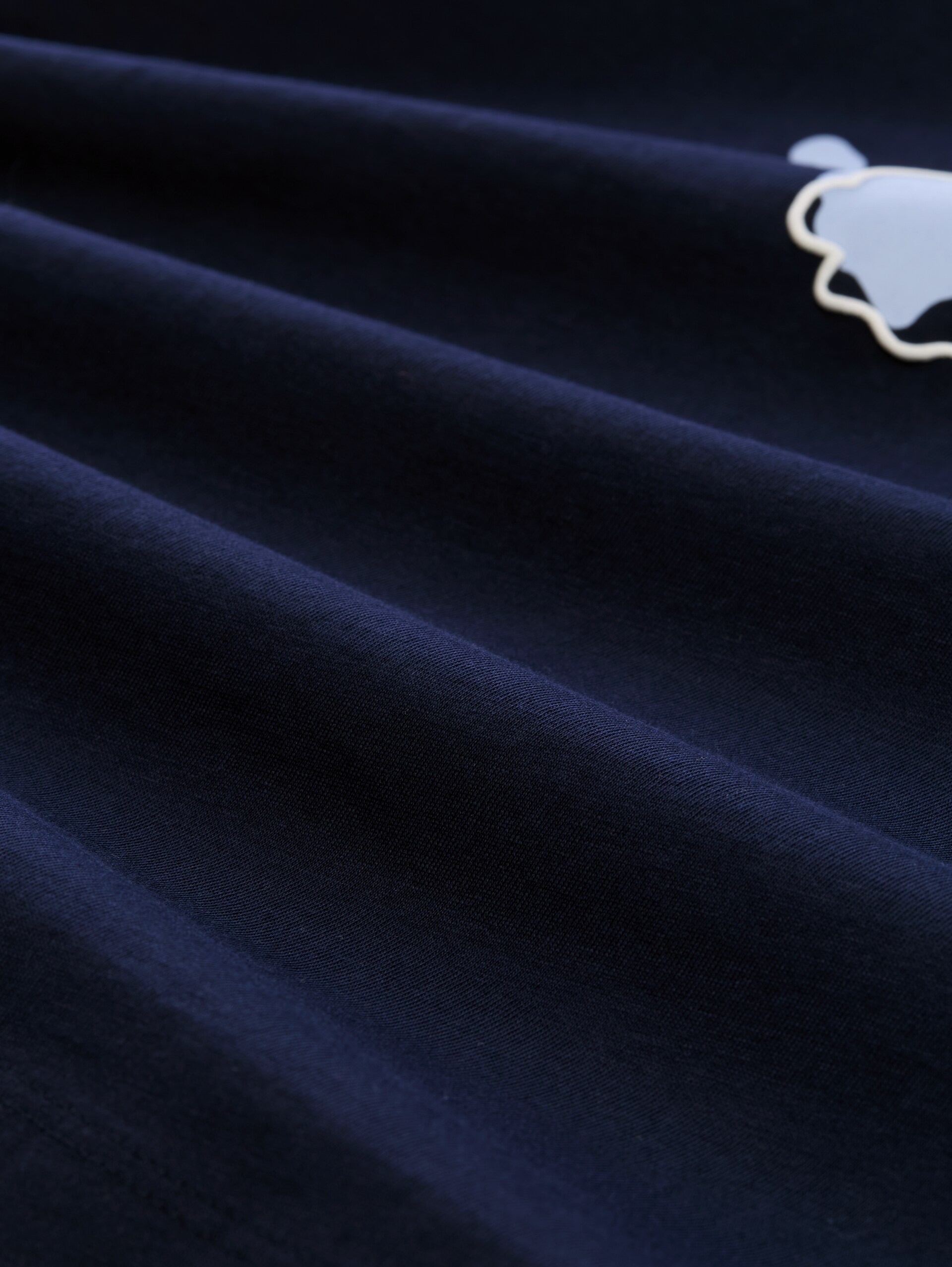 T-shirt with print - sky captain blue - Material view