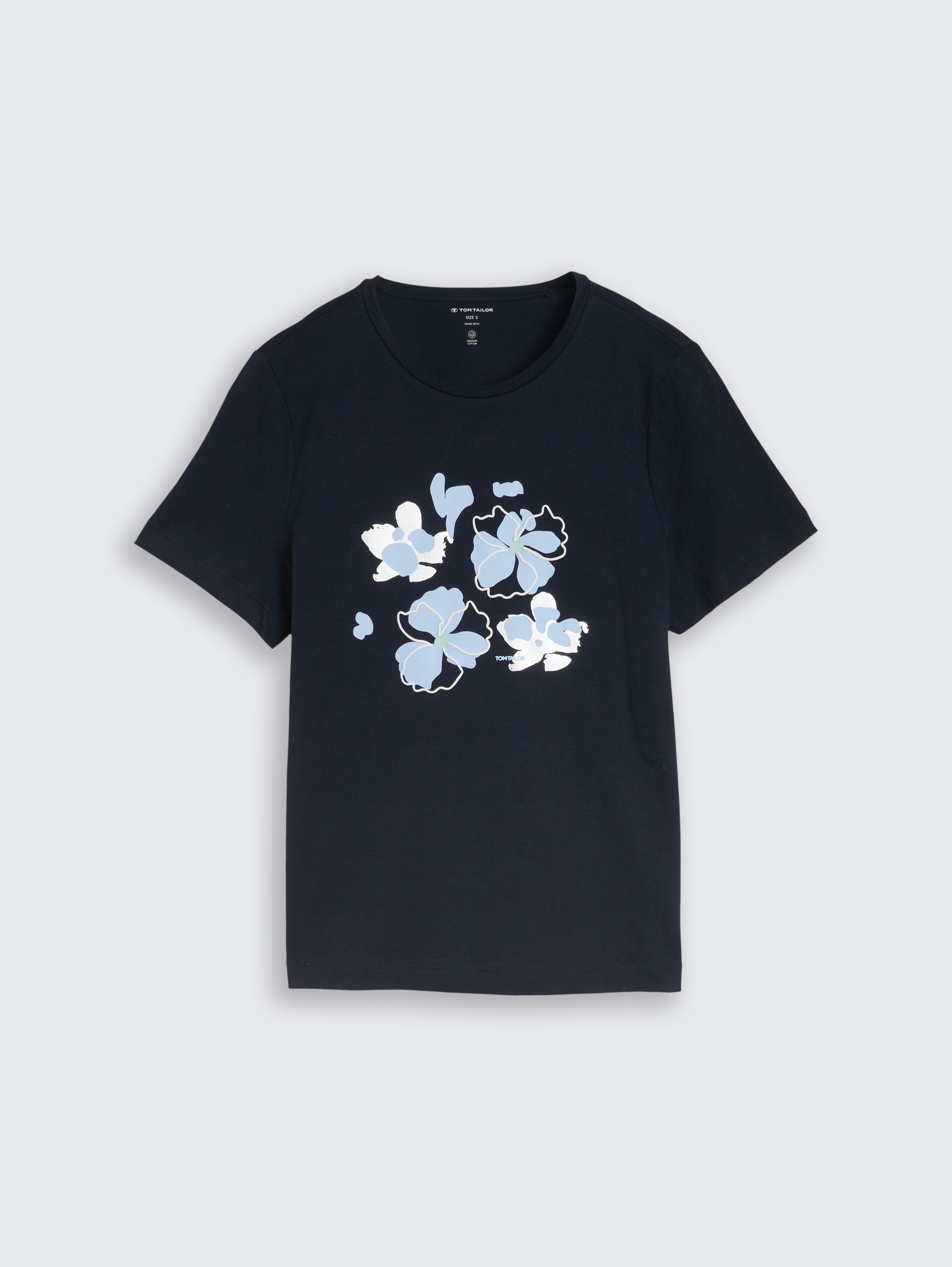 T-Shirt mit Print von Women, sky captain blue