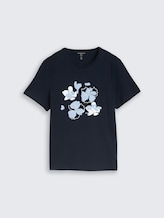 Tee shirt avec imprimé - sky captain blue - Vue de face du produit