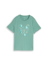 Niet geselecteerd, T-shirt met print door Tom Tailor, groen
