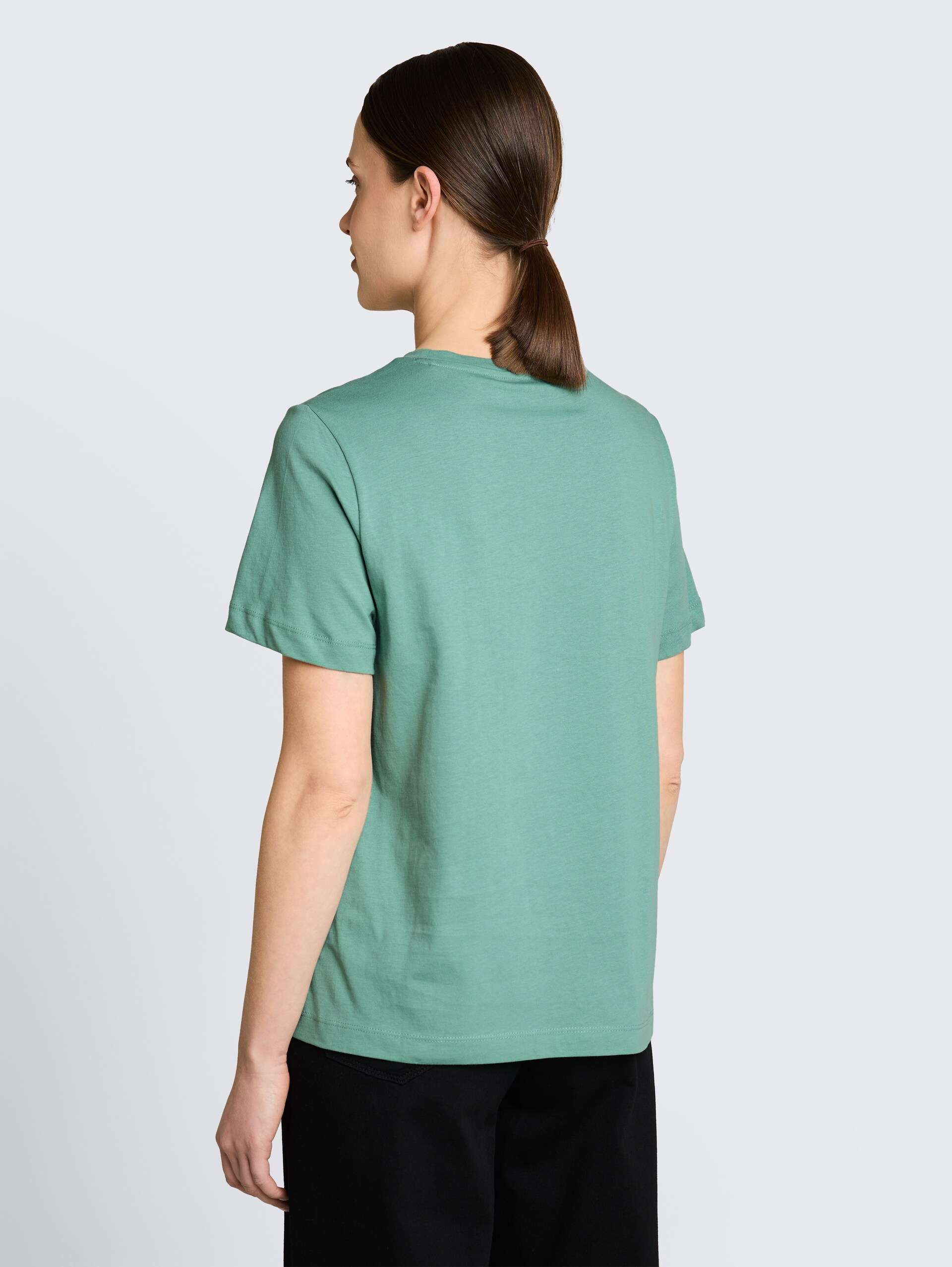 T-shirt imprimé - Bleeched Green - Découpe Vue arrière du modèle
