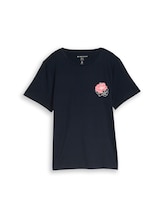 Nicht ausgewählt, T-Shirt mit Print von Tom Tailor, blau