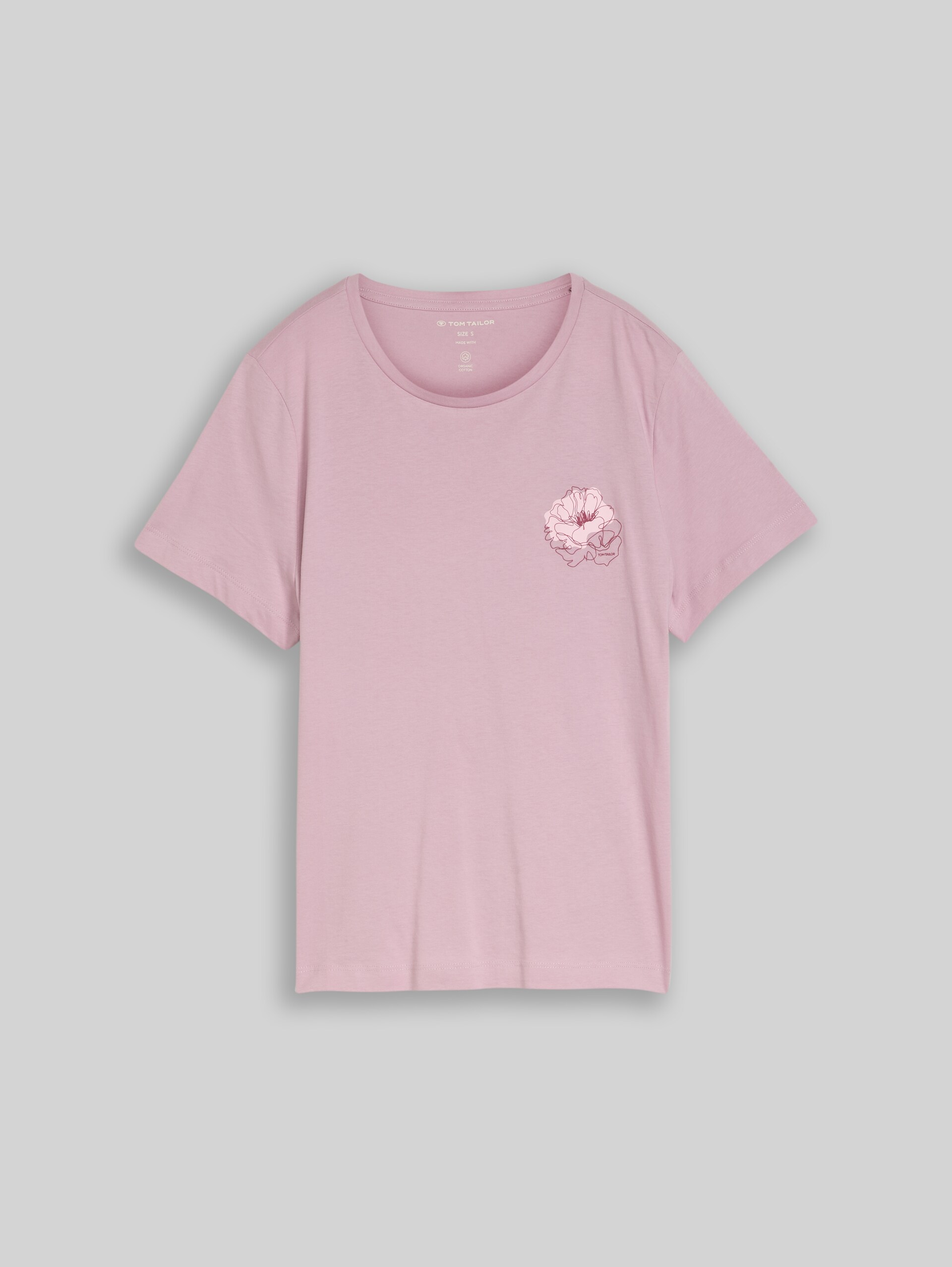 T-shirt with print - light elderberry - Front product view