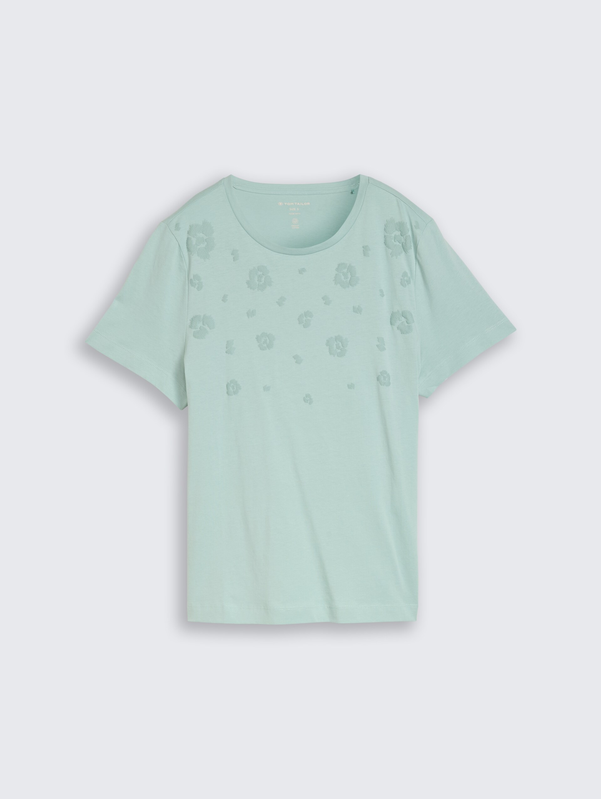 T-Shirt mit Print - blue haze - Vorder-Produkt-Ansicht
