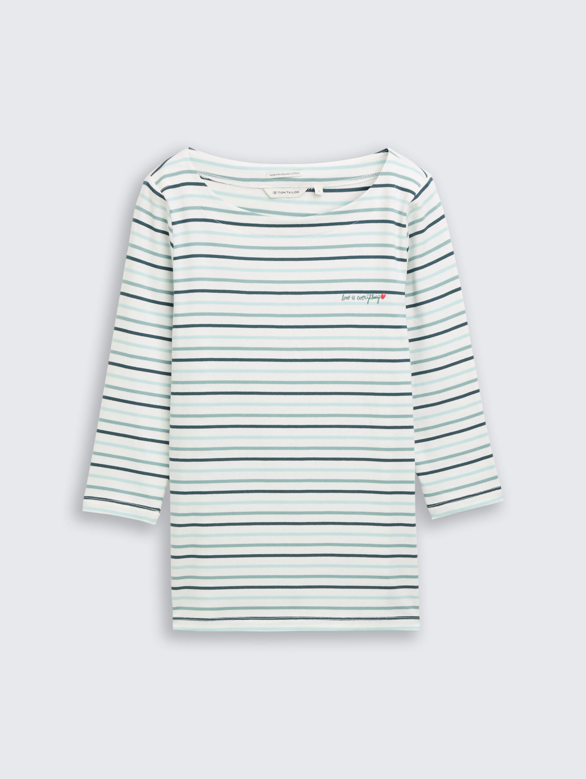 Langarmshirt mit Streifenmuster - blue haze multicolor stripe - Vorder-Produkt-Ansicht