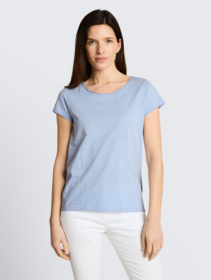 Cotton T-shirt by Women, Kentucky Blue